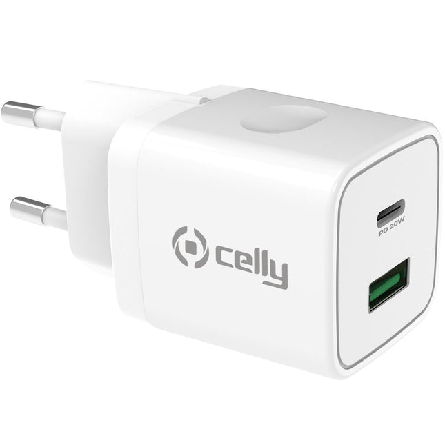 USB nabíječka USB-C PD + USB-A 20W