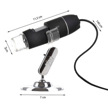 USB digitální mikroskop 1600x 22185