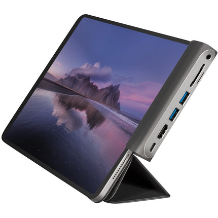 USB dokovací stanice iPad 7portová USB3.2 hliník