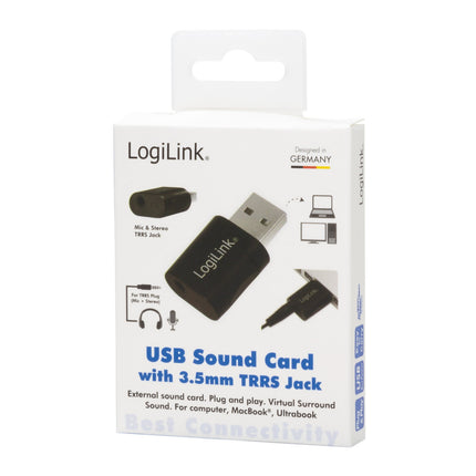 USB zvuková karta 3.5mm konektor