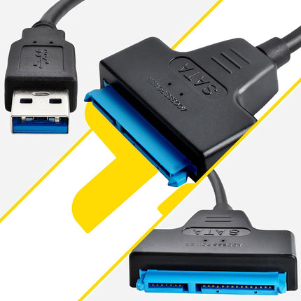 Adaptér USB na SATA 3.0, 2.5" HDD/SSD, Plug & Play