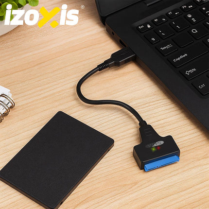 Adaptér USB na SATA 3.0, 2.5" HDD/SSD, Plug & Play