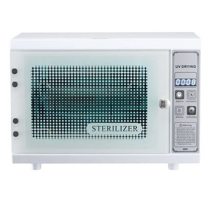 UV Sterilizer Cabinet 12L, Timer, 185nm, Glass Door