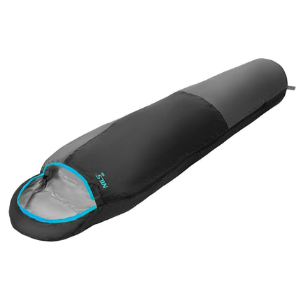 Ultralehký spacák, černo-mátová, kompaktní