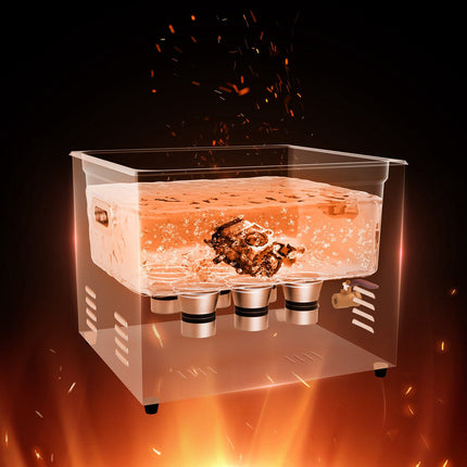 Ultrasonic Cleaner 15L, 40kHz, Timer and Heater