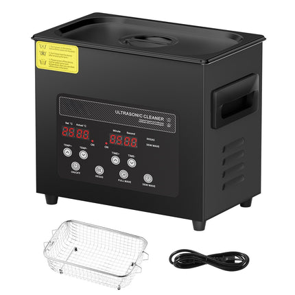 Ultrasonic Cleaner 3L, 40kHz, Heater, Timer, 120W