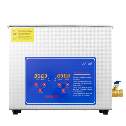 Ultrasonic Cleaner 6L, 40kHz With Heater And Timer