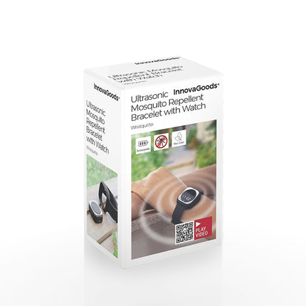 Ultrazvukové hodinky proti komárům Wristquitto InnovaGoods