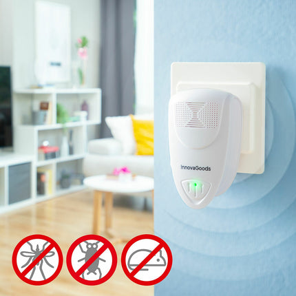 Ultrazvukový odpuzovač škůdců KL Duo InnovaGoods 2 ks