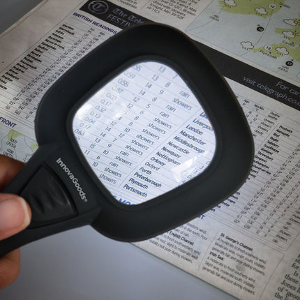 Ultrafialová a LED lupa Magiolet InnovaGoods
