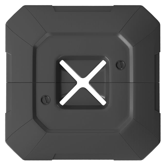 Paraplu-voetgewichten, 2-delig, HDPE, draagvermogen 80-105 kg