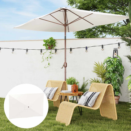 Umbrella Cover for 200x300 cm Frames, UV 50+, Beige