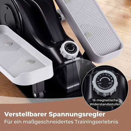 Under Desk Elliptical Pedal Exerciser, Magnetic Resistance