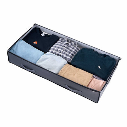 Underbed Storage Containers, Clear Lid, 90L, 6-Pack