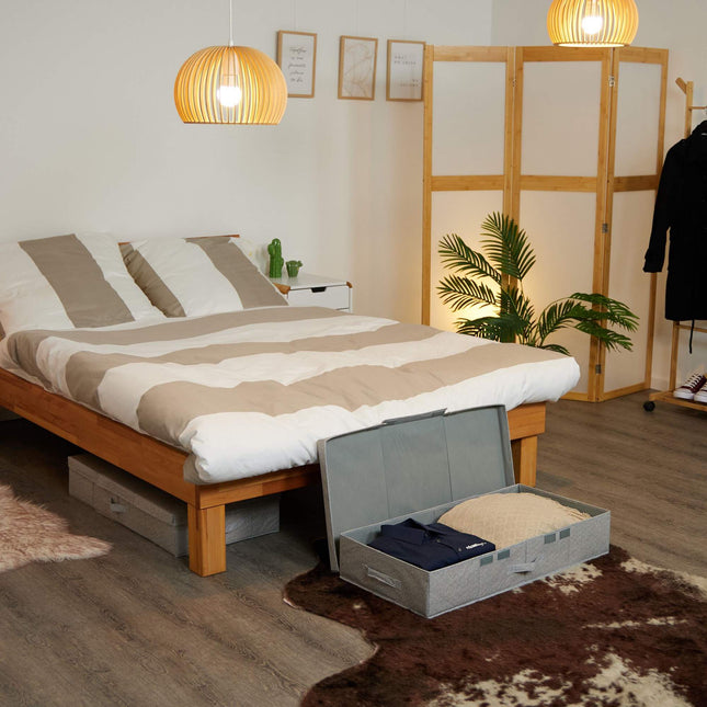 Zásuvkový box pod postel s víkem, 2 ks
