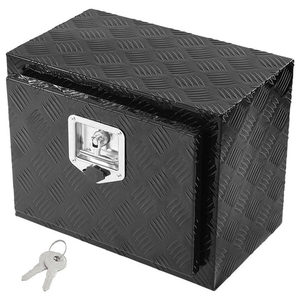 Underbody Aluminum Truck Tool Box, 18x12x14 in, Lockable Waterproof