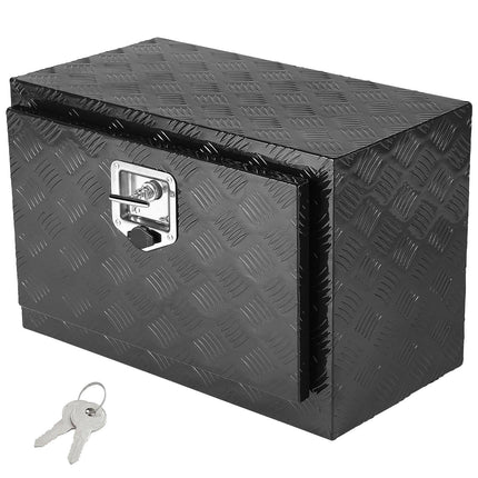 Underbody Truck Tool Box, 24x14x16 In Aluminum Lockable