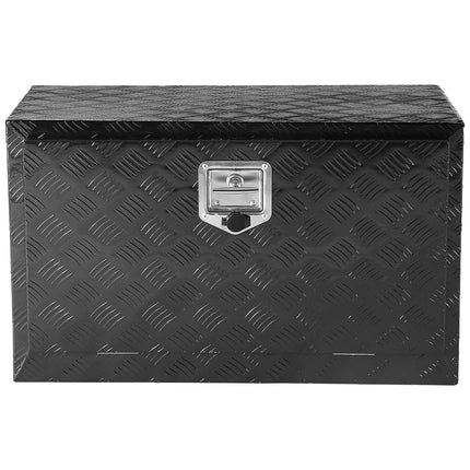 Underbody Truck Tool Box 30 x 14 x 16, Lockable Aluminum Diamond Plate