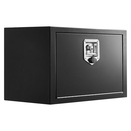 Underbody Truck Tool Box, Steel, 24 x 12 x 14 in, Lock