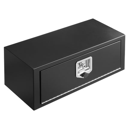 Underbody Truck Tool Box, Steel Waterproof, Lock, 27x10x10