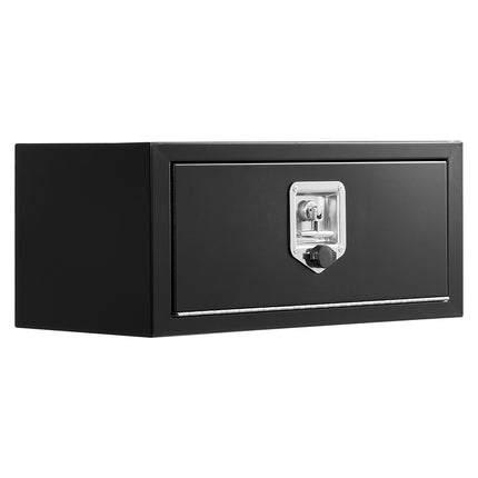 Underbody Truck Tool Box, Steel Waterproof, Lock, 27x10x10