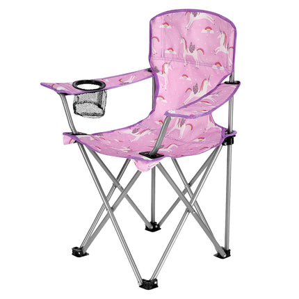 Dětská židle jednorožec, růžová, pohodlný design