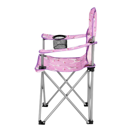 Dětská židle jednorožec, růžová, pohodlný design
