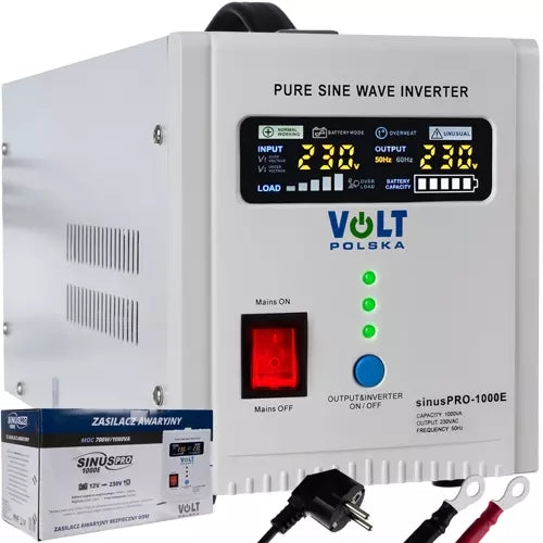 Záložní zdroj UPS SINUS PRO 1000E 12 / 230V