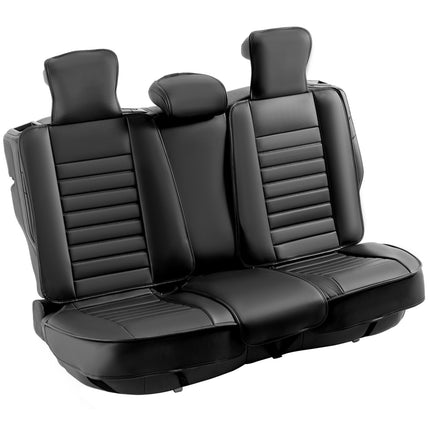 Universal Car Seat Covers Full Set, 9-Piece Faux Leather