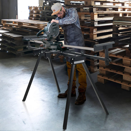 Univerzální skládací stojan pod pokosovou pilu, výsuvný 150 kg