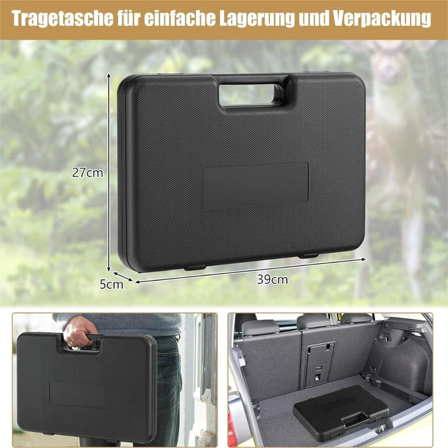 Universal Gun Cleaning Kit – Brass Rods, Brushes, Carry Case