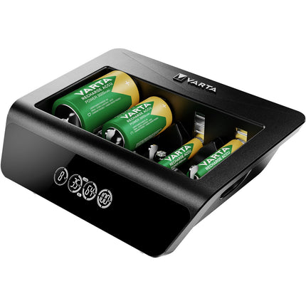 Univerzální LCD nabíječka baterií pro AA, AAA, C, D, 9V