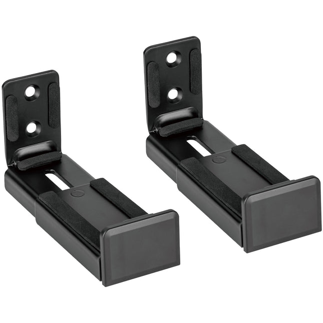 Univerzální nástěnný držák na soundbar, 90-154mm, černá