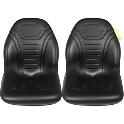 Universal Tractor Seat, High Back Vinyl, Drain Hole