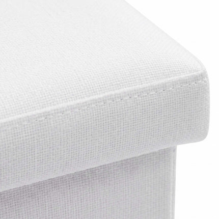 Čalouněná úložná lavice – skládací textil, pro 2 osoby