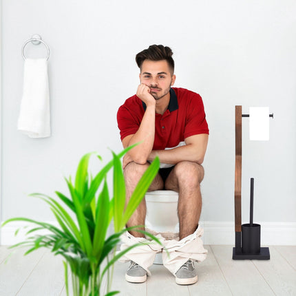 Souprava stojícího WC, černá
