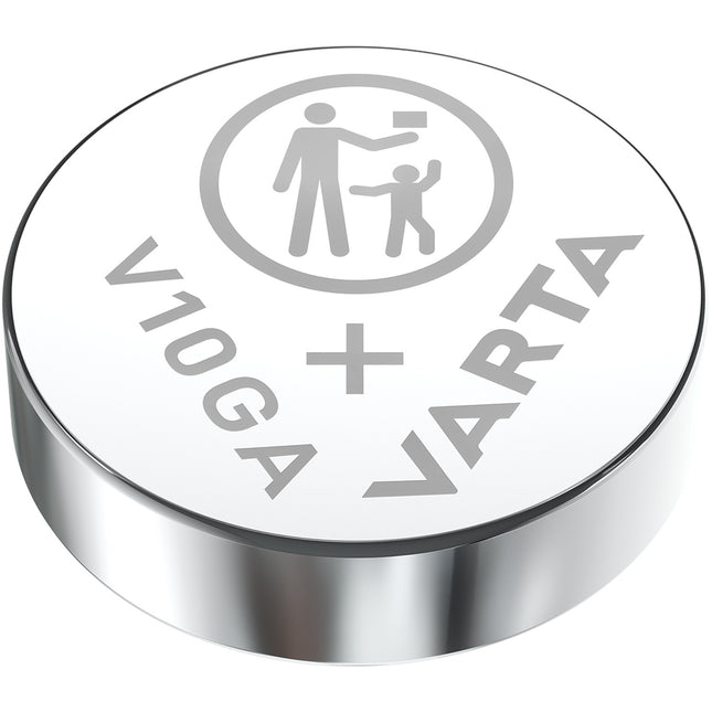 V10GA / LR54 1.5V alkalická baterie 2 ks