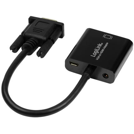 VGA + USB audio -> HDMI