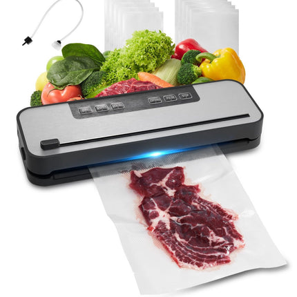 Vacuum Sealer Machine 60kPa 100W, Cutter, 10 Bags