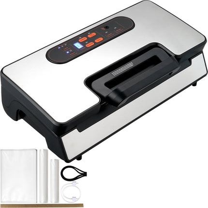 Vacuum Sealer Machine 90 kPa, Stainless Steel, Bag Cutter