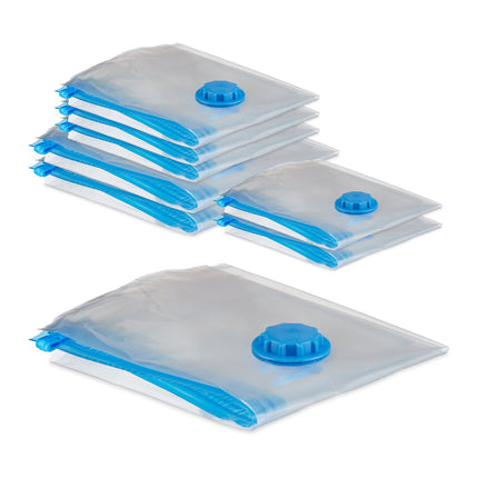 Vakuum-Aufbewahrungsbeutel, 8er-Pack, 3 Größen