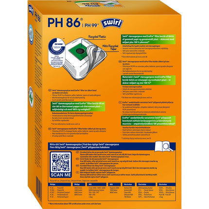 Sáčky do vysavače PH86/PH99 4P (NOTE 3 pcs DFP)