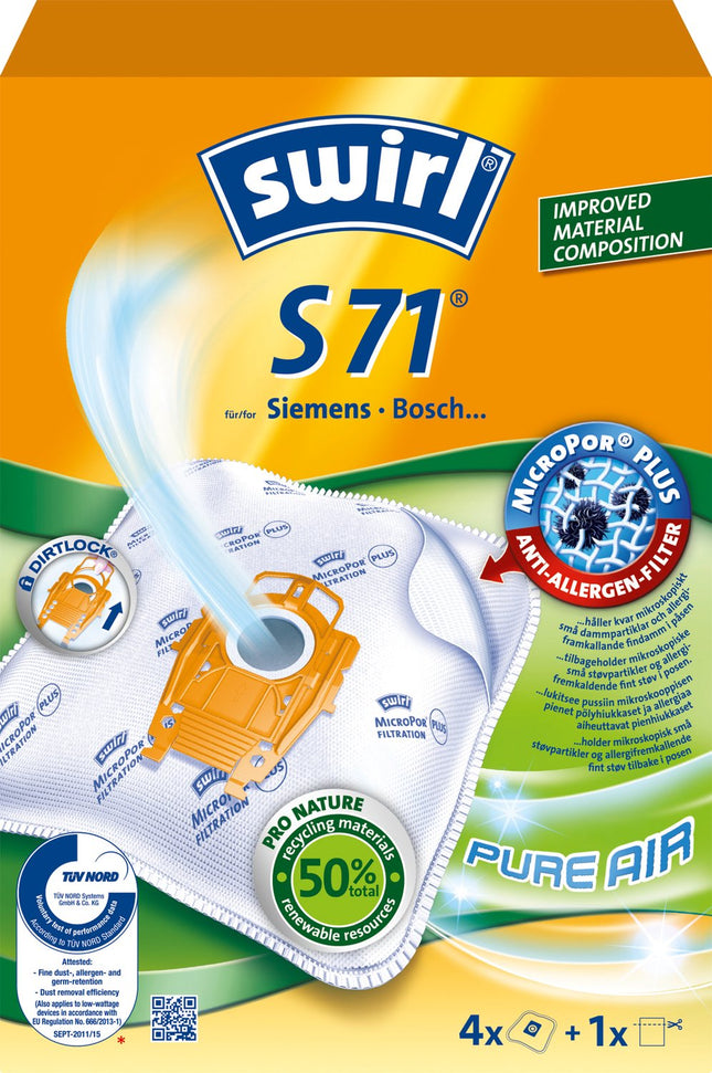 Sáčky do vysavače S71 NOTE 3X4PCS 3PCS DFP