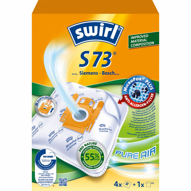 Sáčky do vysavače S73 4PCS (NOTE 3PCS DFP)