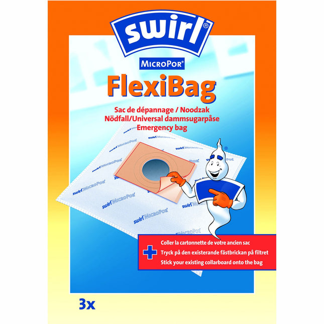 Sáčky do vysavače SOS Flexibag 3pcs X 3pcs DFP