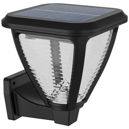 Vapora nástěnná lampa solární LED 200lm černá