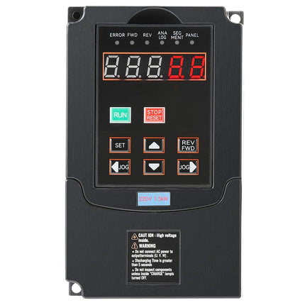 Variable Frequency Drive 2HP 1.5kW 220V, 0-400Hz