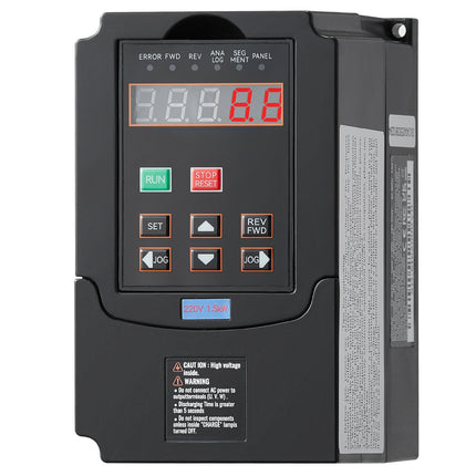 Variable Frequency Drive 2HP 1.5kW 220V, 0-400Hz