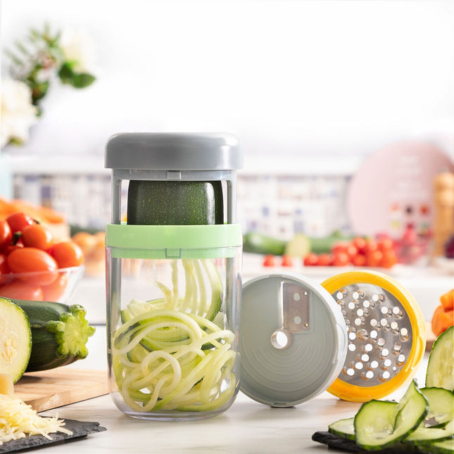 Spirálový kráječ a struhadlo na zeleninu s recepty Vigizer InnovaGoods