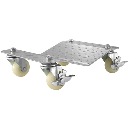 Vehicle Wheel Dollies, 2-Pack, 1100 lb Each, Swivel